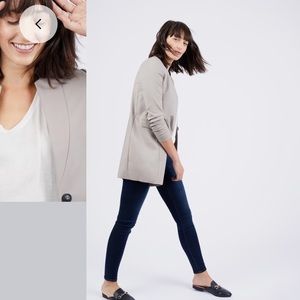 Oversized men’s style blazer